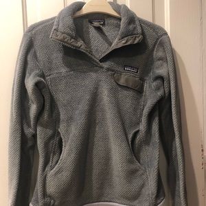 Grey synchilla Patagonia pullover
